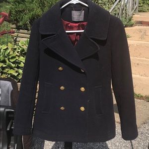 J Crew X Nello Gori Dark Blue Peacoat